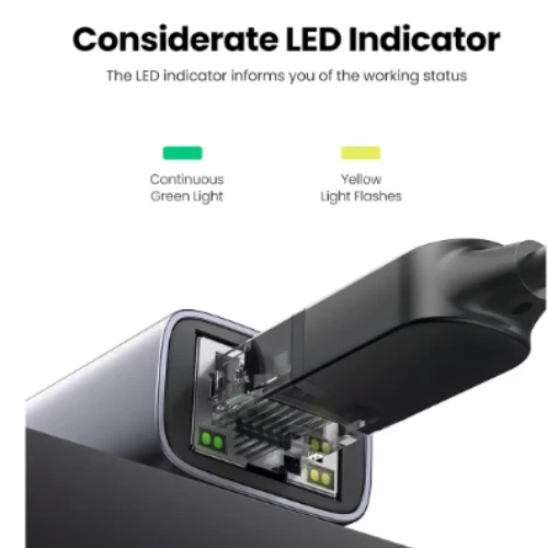 Adaptador Ethernet Tipo C a RJ45 1000 Mbps USB C LAN Gigabit 4