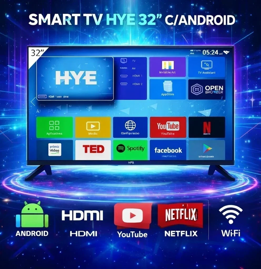 SMART TV HYE 32" ANDROID 14 NO LE FUNCIONA EL PARLANTE IZQUIERDO