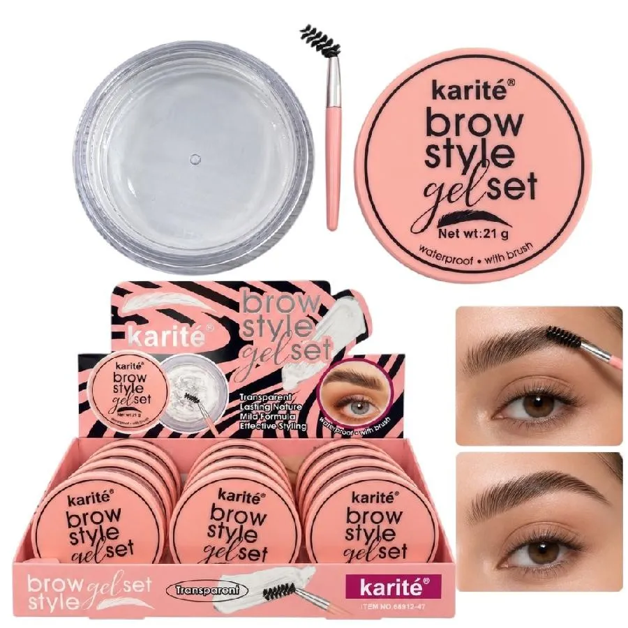 gel de cejas transparente brow style karite
