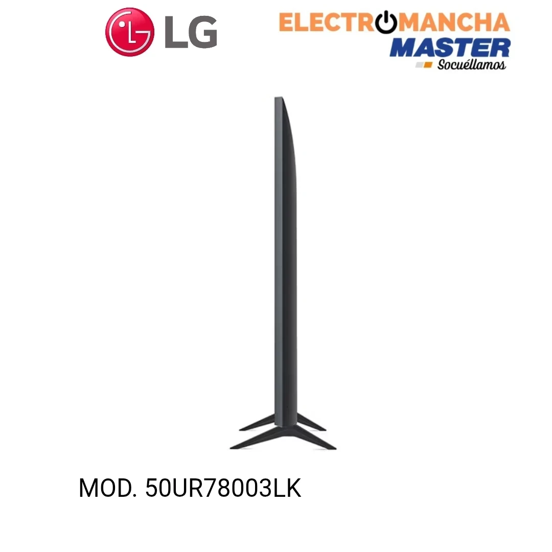 TELEVISION LG 50UR78003LK 50" PULGADAS 4K SMART TV 4