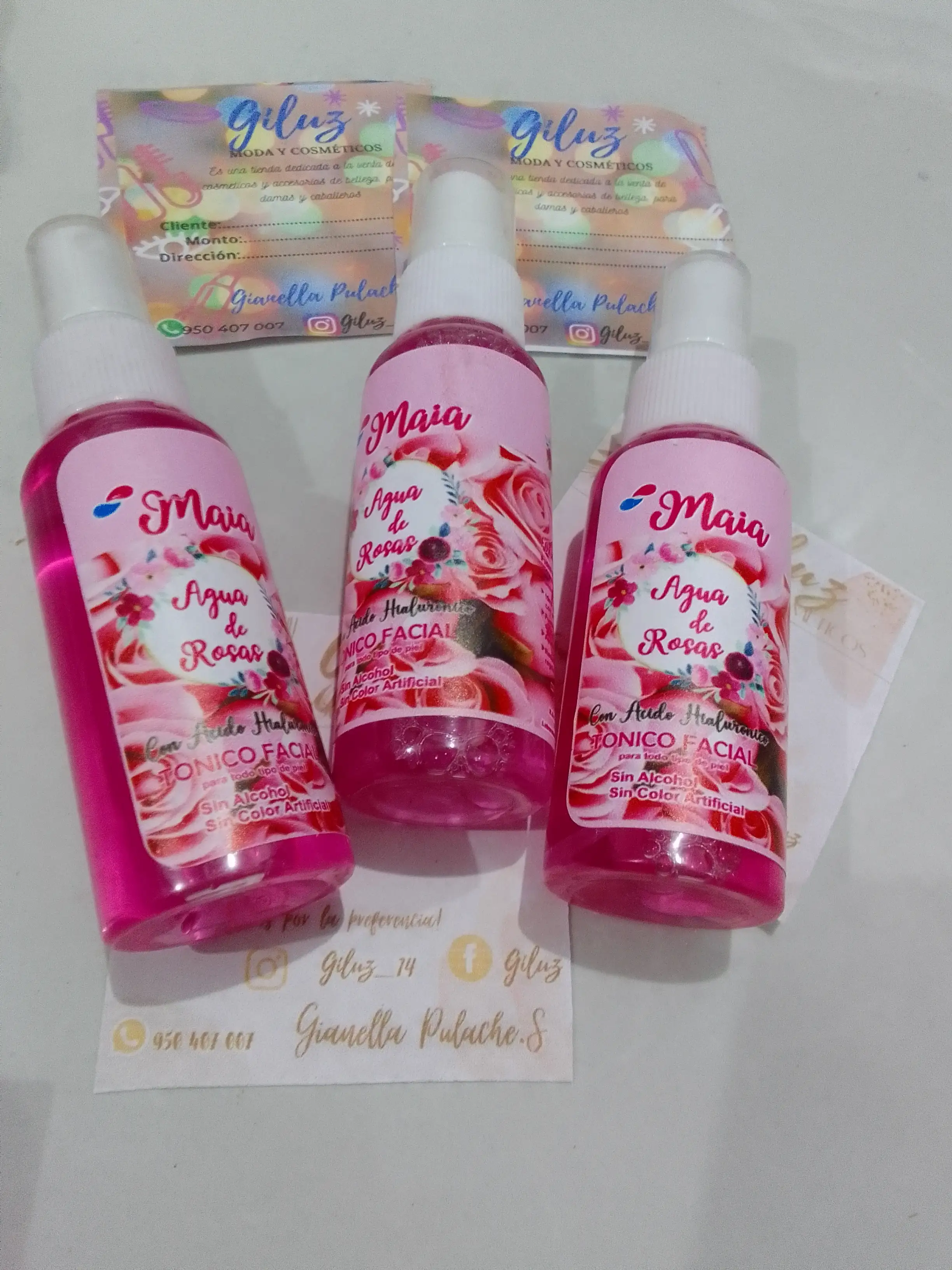 Agua de rosas