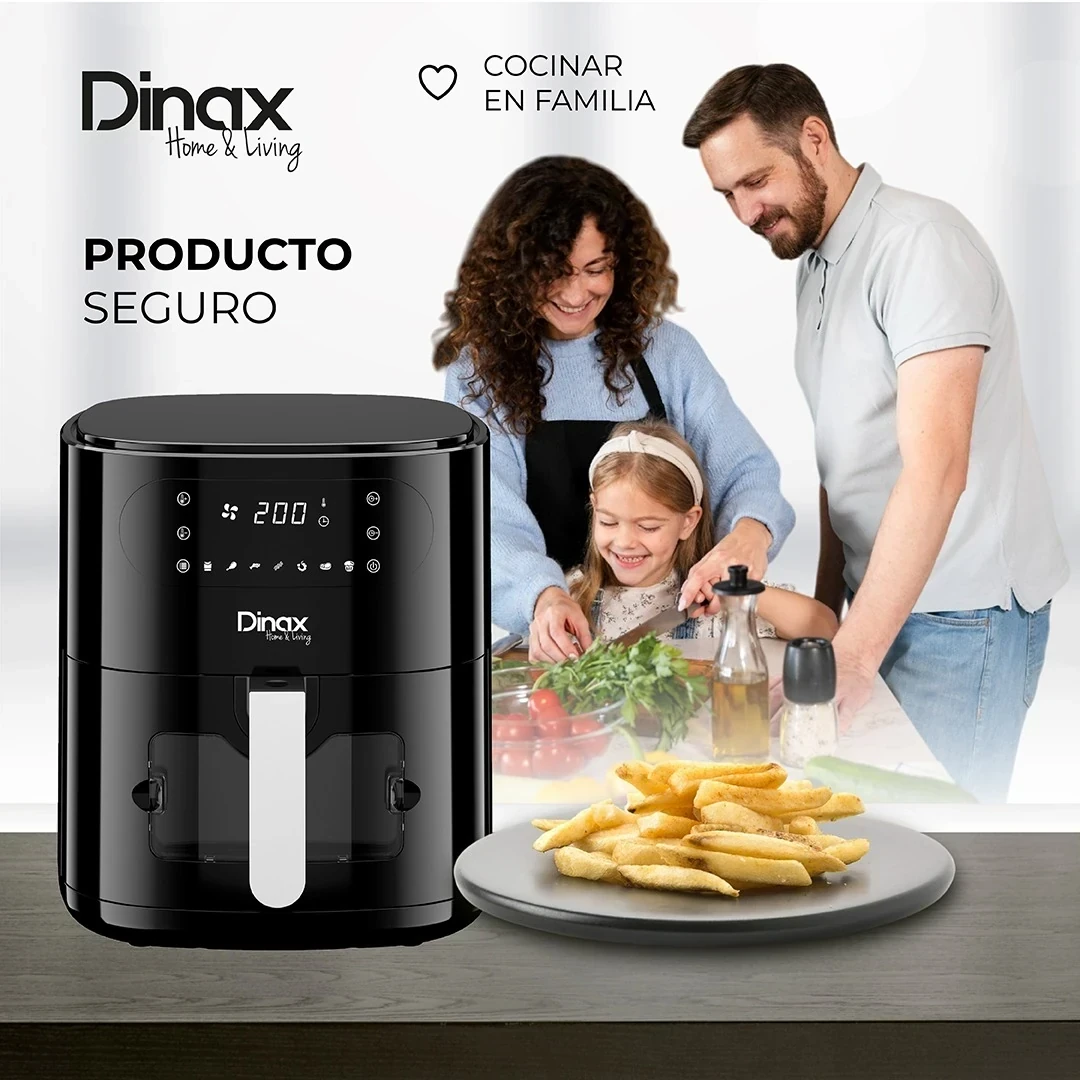 FREIDORA DE AIRE DINAX 9 LTS   2