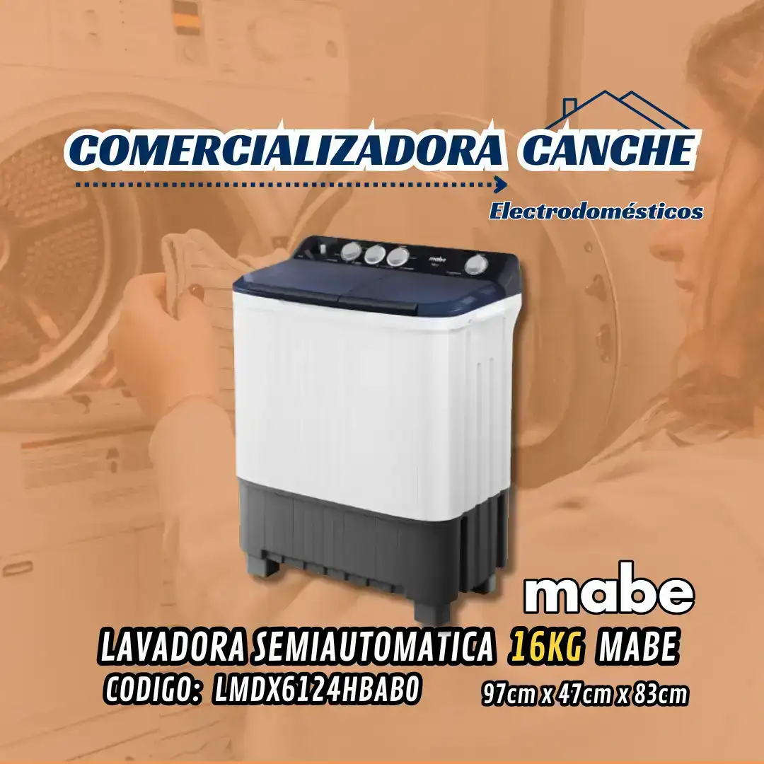 LAVADORA 16KG MABE
