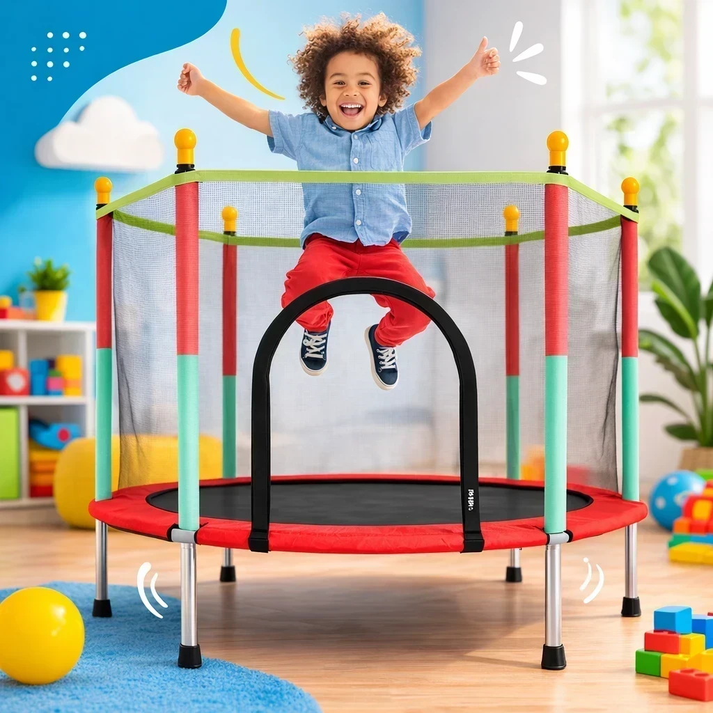 Trampolín infantil para niños  