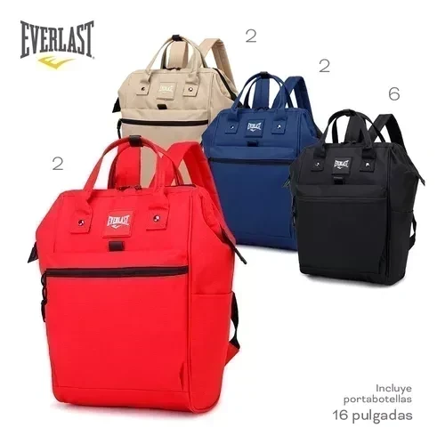 Mochila Everlast Roja 21718 2