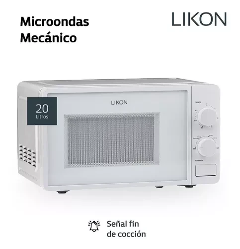 Microondas Likon blanco 20L 220V Mecanico 