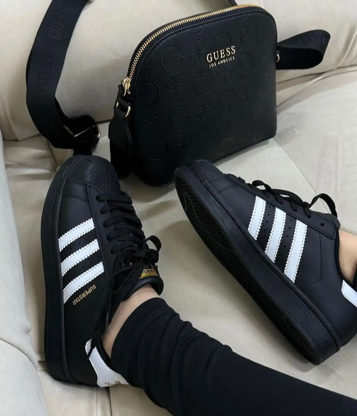 SUPERSTAR NEGRO BLANCO UNISEX