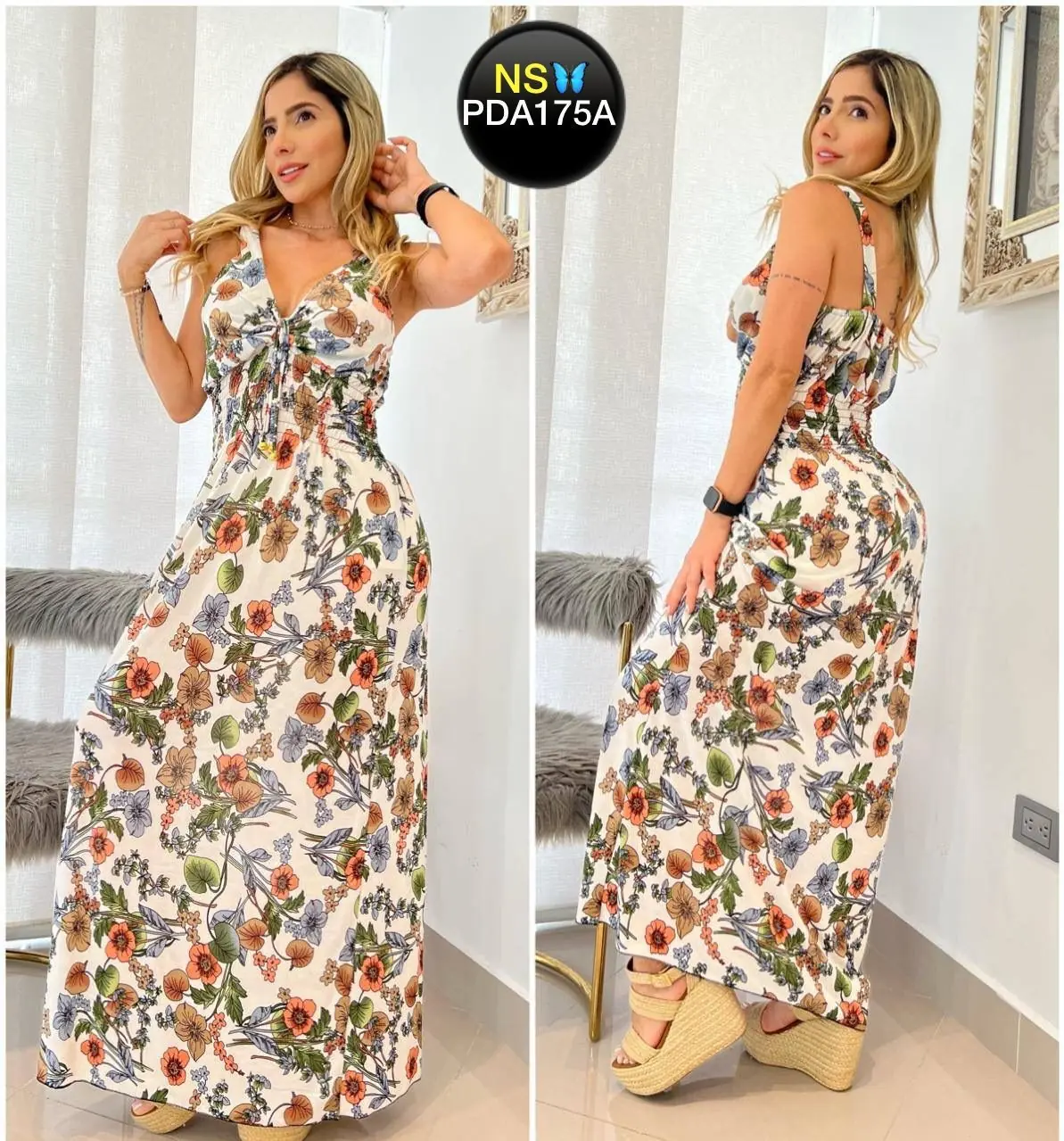 VESTIDO DAMA TALLA ÚNICA L  2
