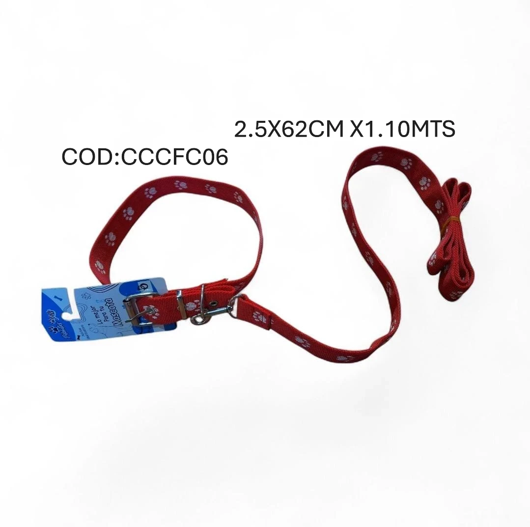 COLLAR+CORREA T6 FANTASIA COSTURADO