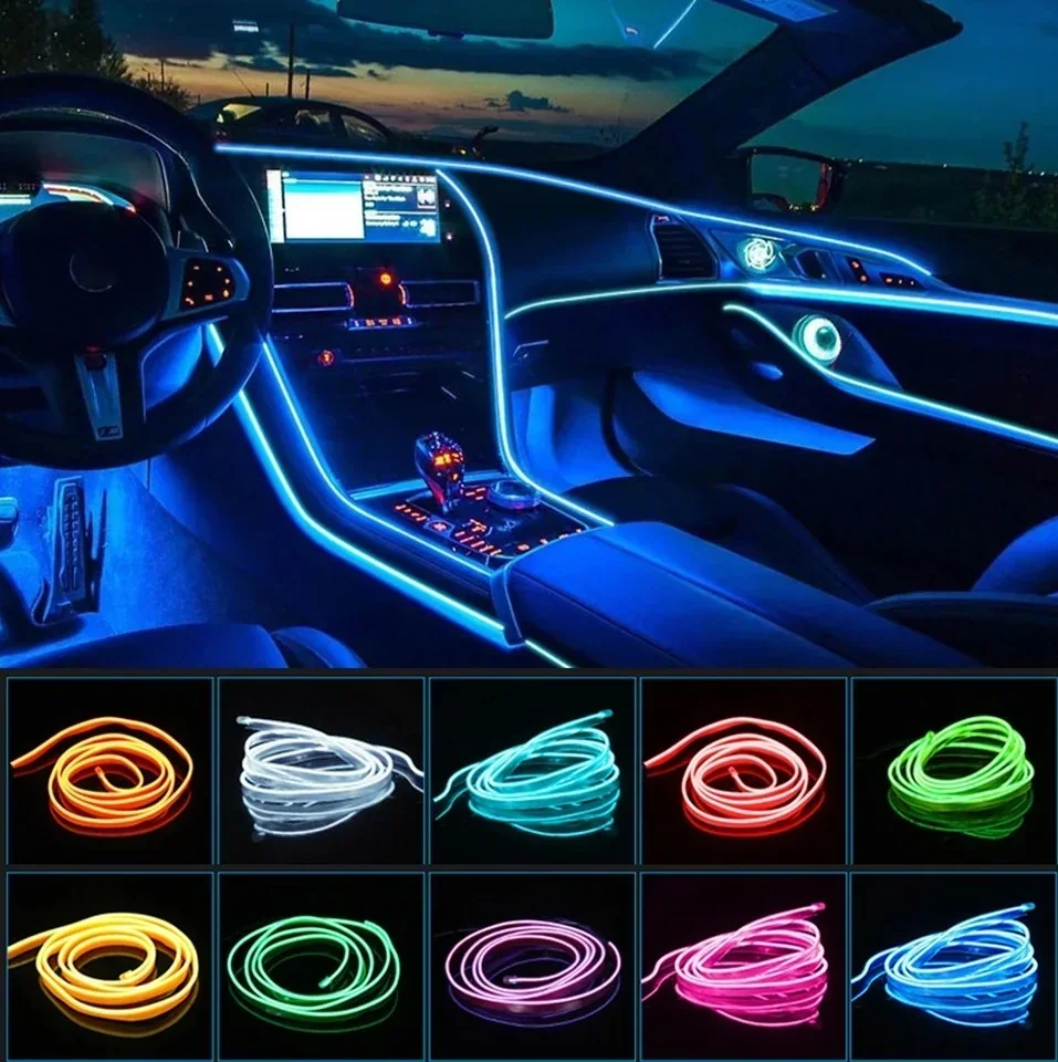 Luces neón para Carro  2