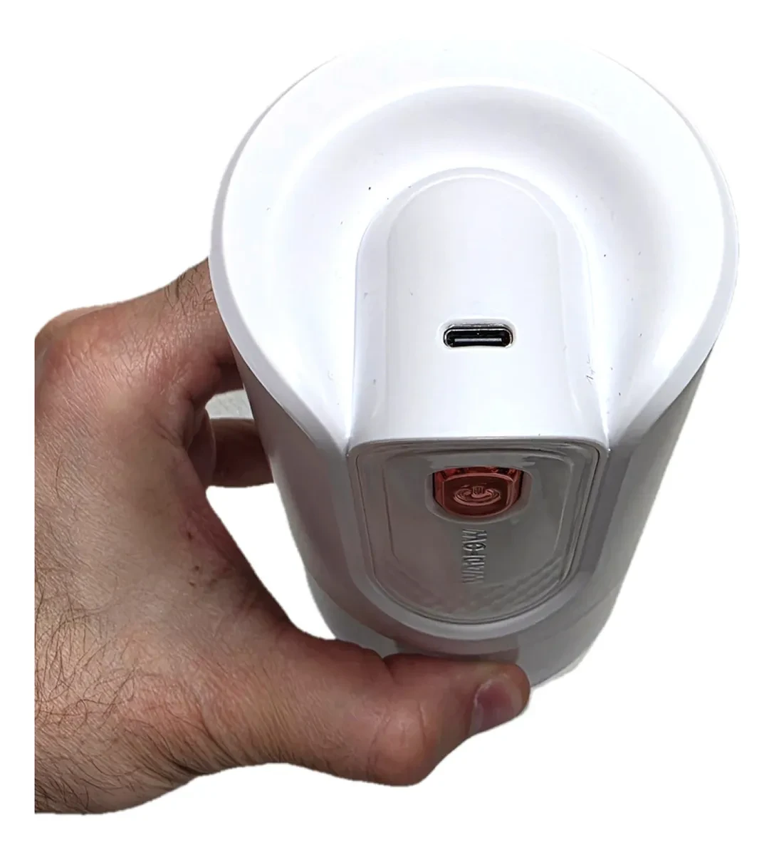 Molinillo Cafe Inalambrico Con Muela Bateria Wadfow Blanco 4