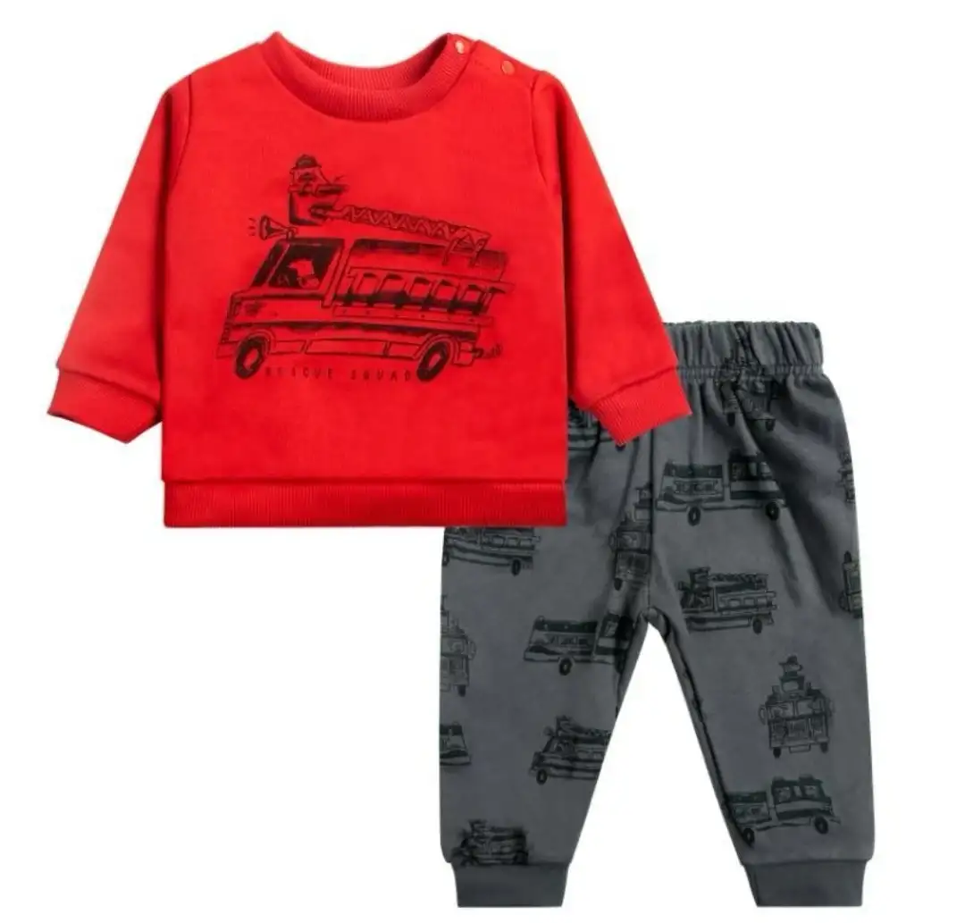 Conjunto 2 piezas bombero