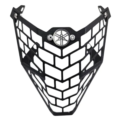 AC Xtz 150 / P. Farola acero negro logo 3d cromado ML