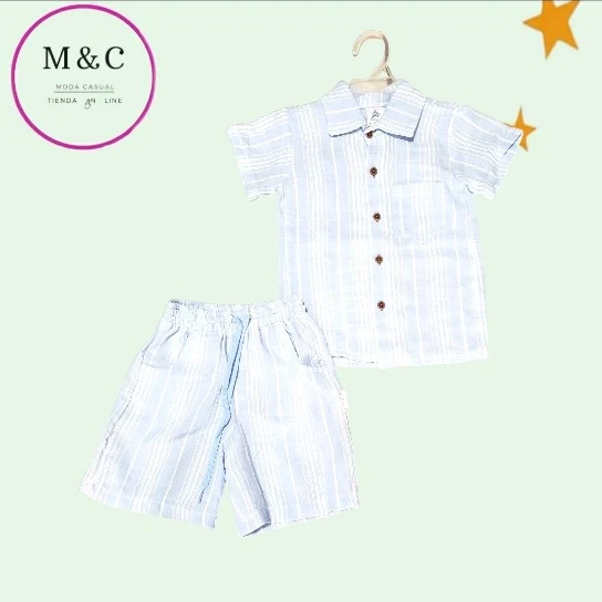 Conjunto T - M con shorts 2