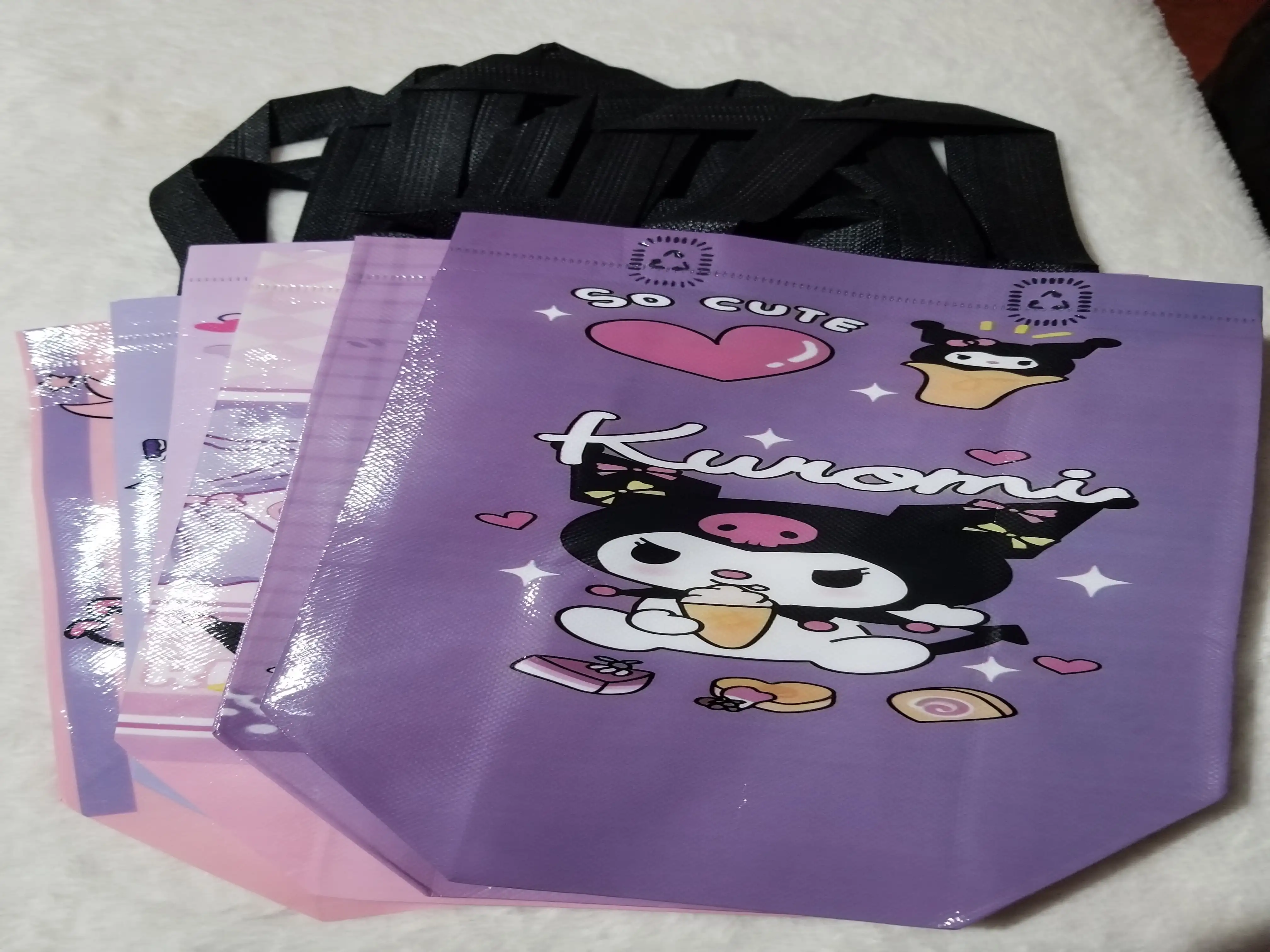 Bolsa reutilizable kuromi 3