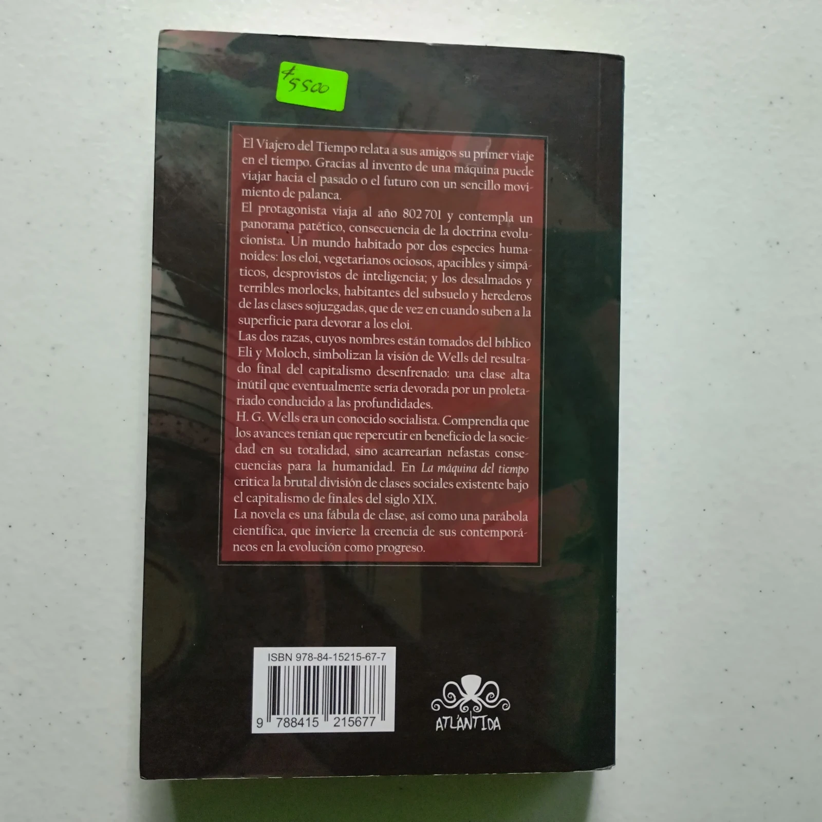 La maquina del tiempo, H.G.Wells 2