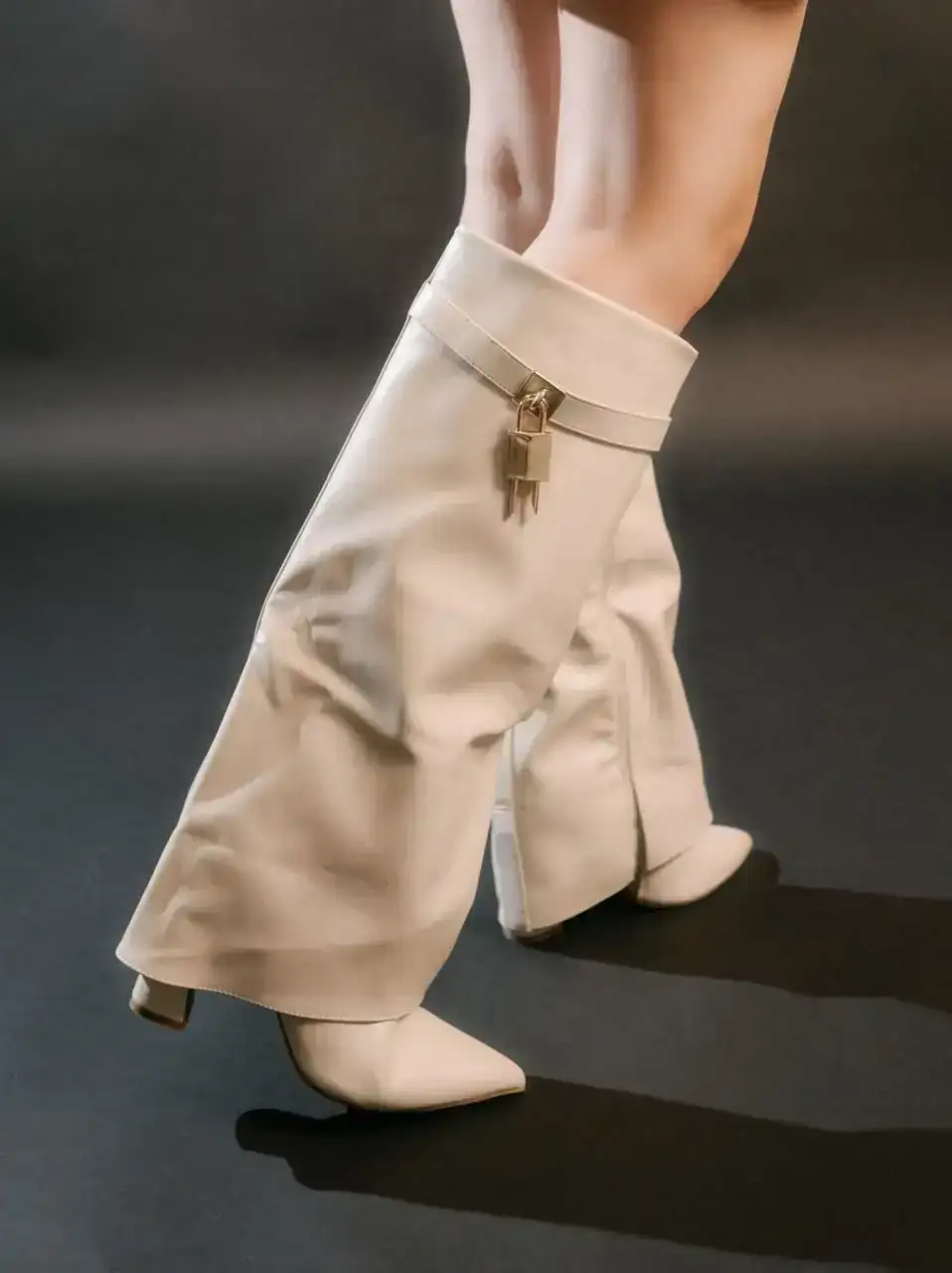 Botas beige 3