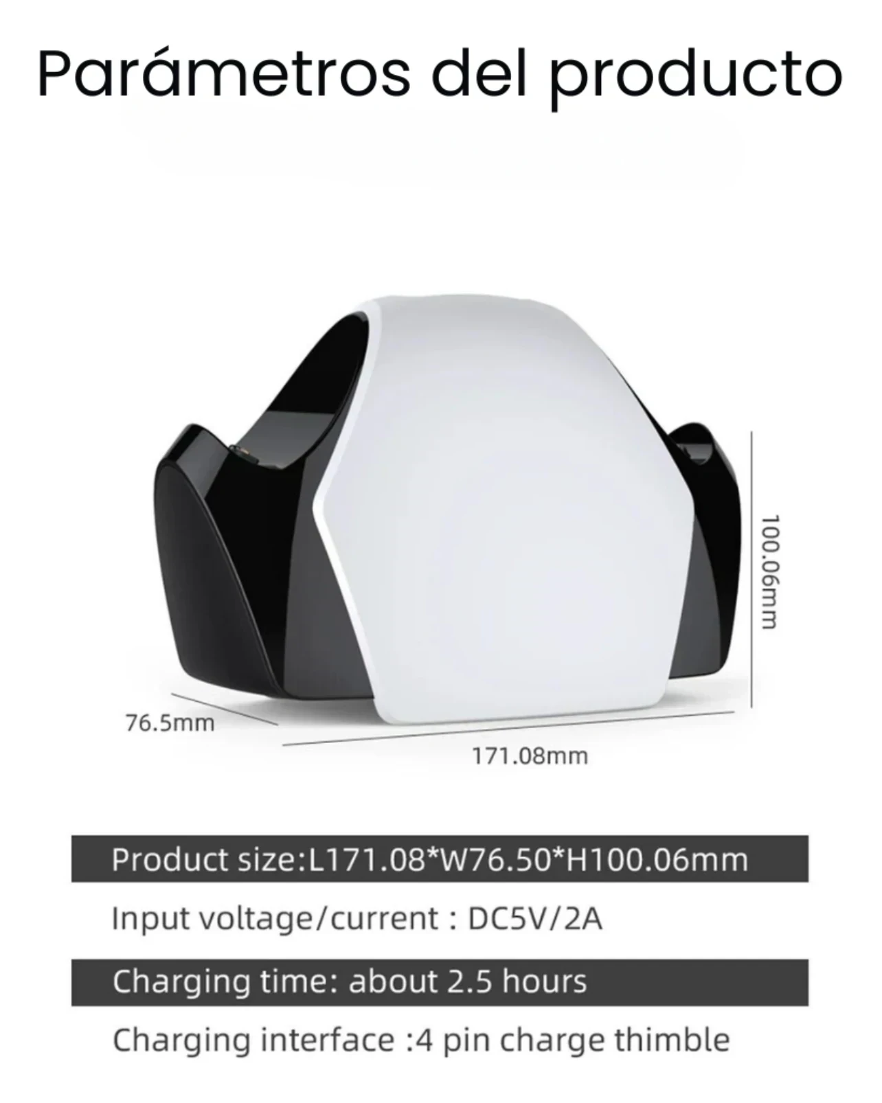 DUAL CHARGING DOCK FOR PS5 CONTROLLER 4