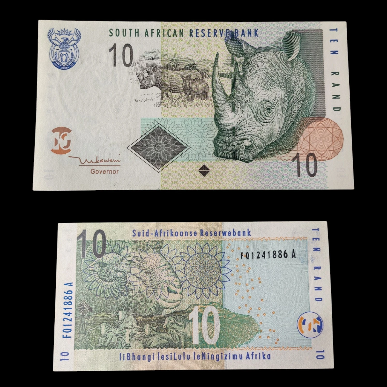 ° Sudáfrica 10 Rand UNC