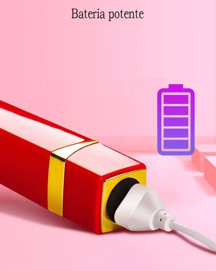 Vibrador labial recargable 3