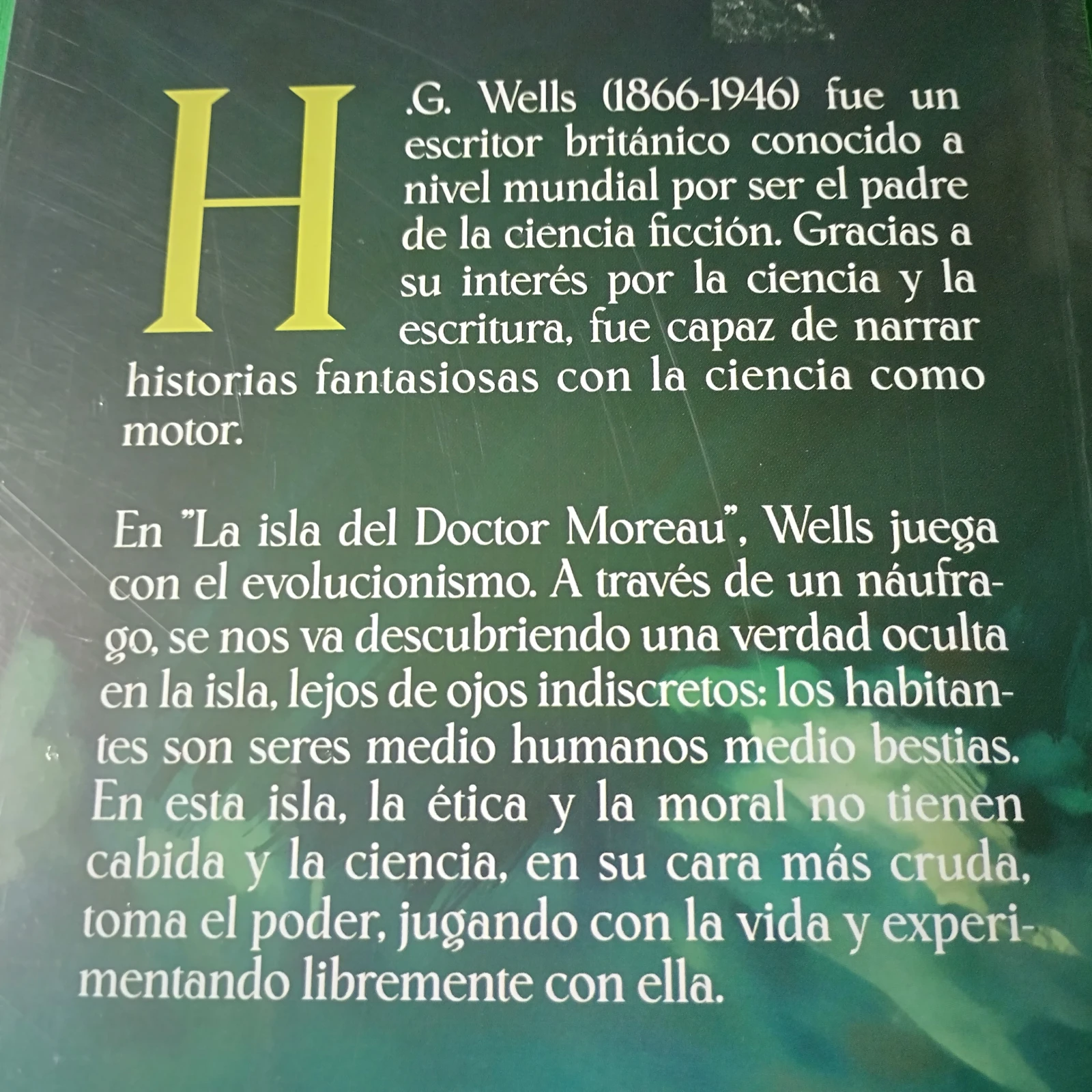 La isla del Dr Moreau , H.G. Wells nuevo  3