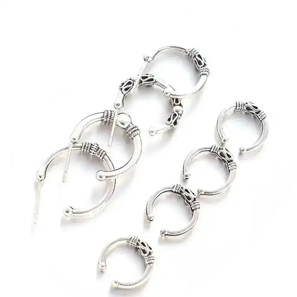 Set x8 Aretes Lovely  REF: J09 2
