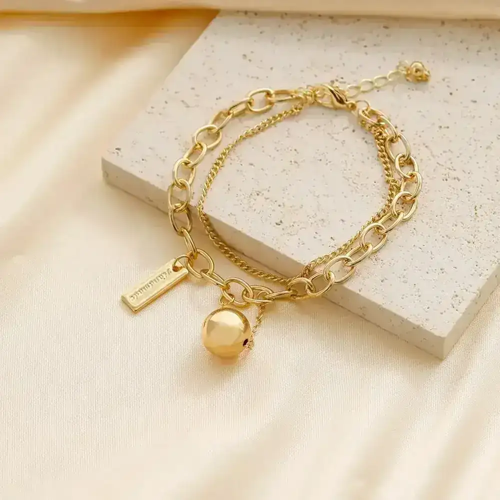 Pulsera Briana  Dorada REF: G02 3