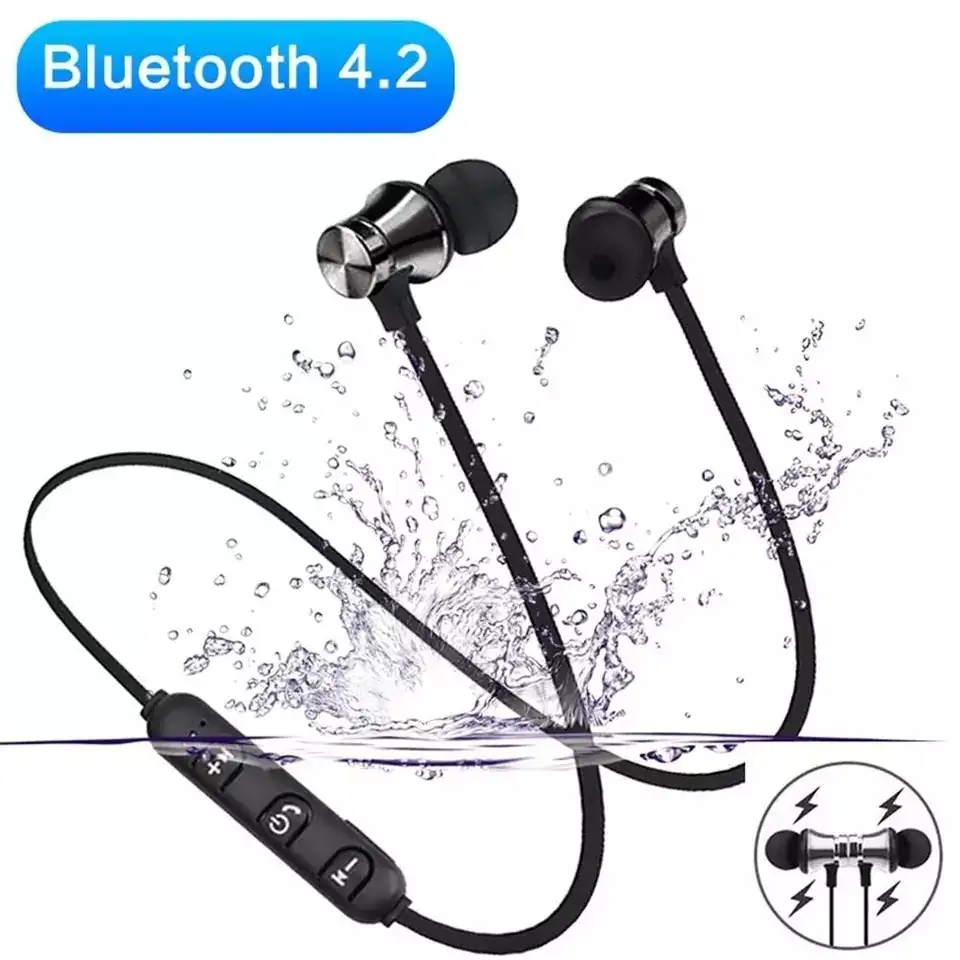 Fone de ouvido magnético bluetooth 