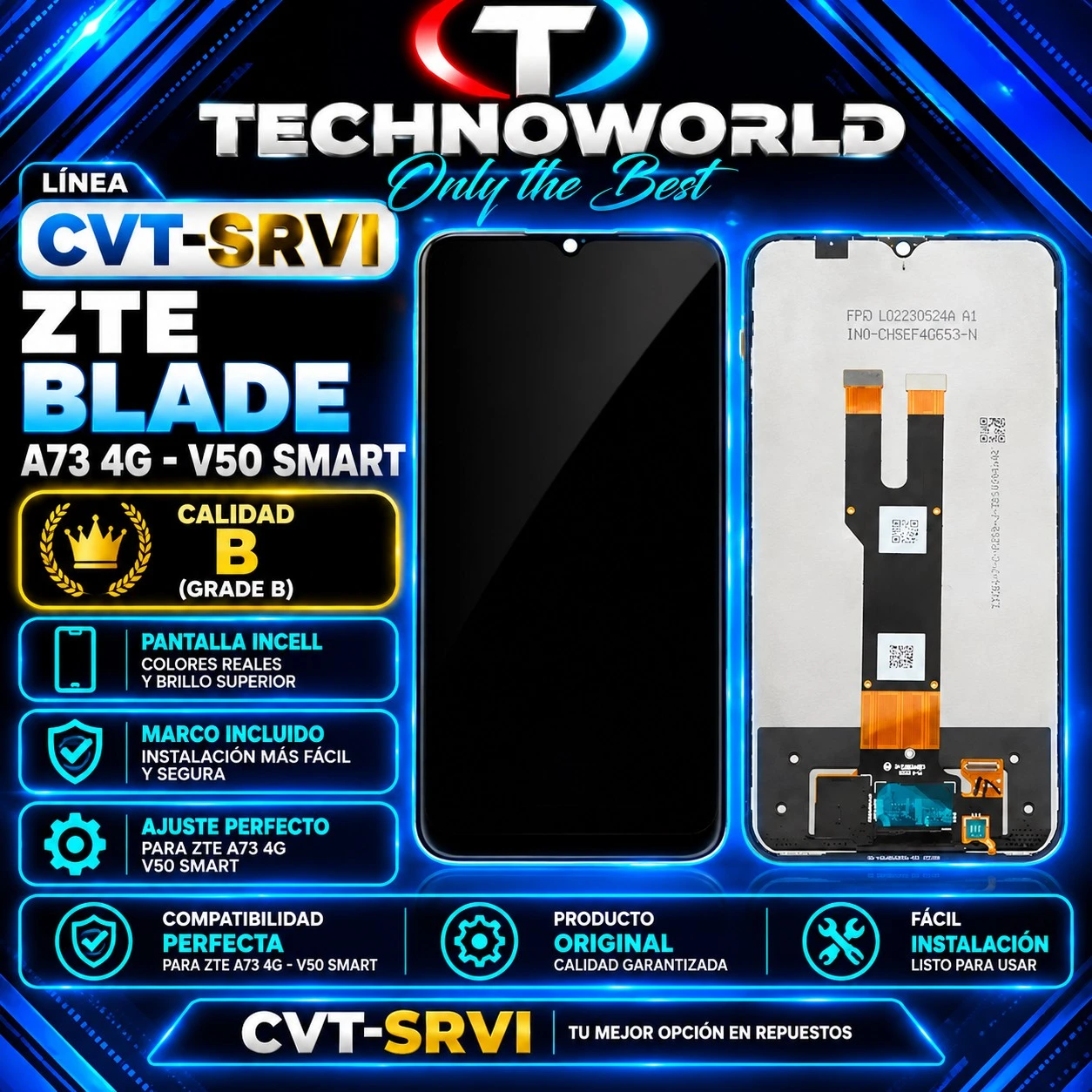 Mod Zte A73 4g - V50 smart cvt B