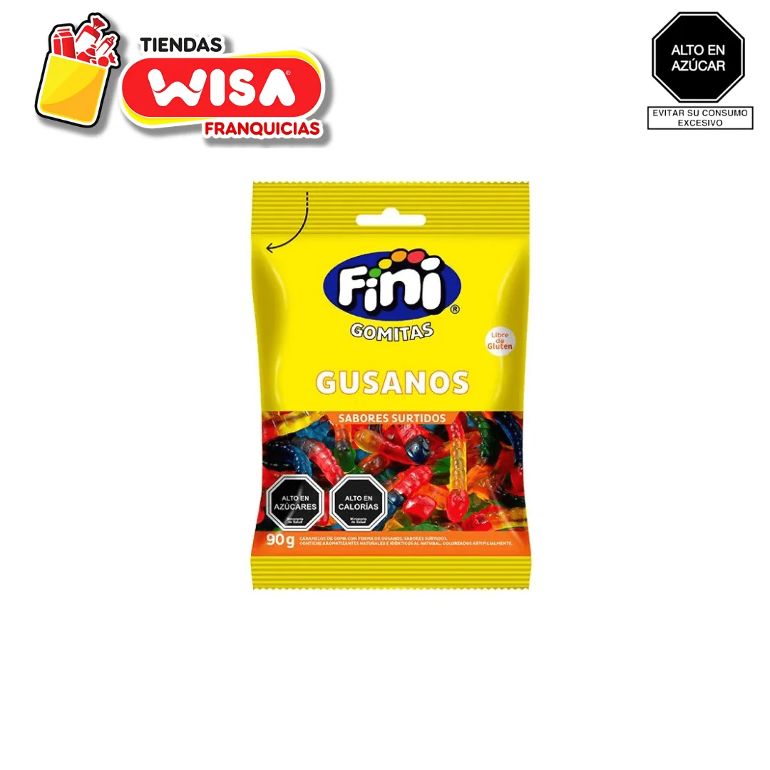 Fini Gomitas Gusano 90 G