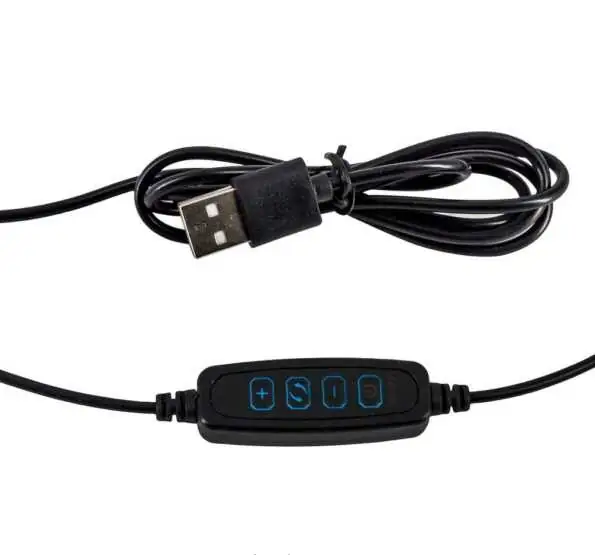 Aro De Luz LED Pequeño Con Soporte Flexible Para Teléfono  3