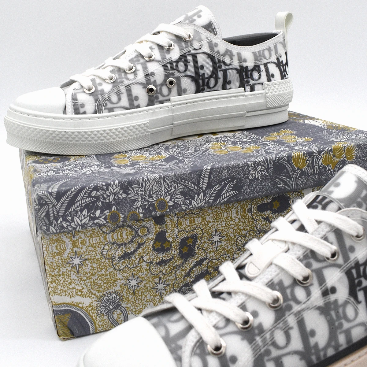 Dior B23 Caña Baja Logo Oblicuo 3