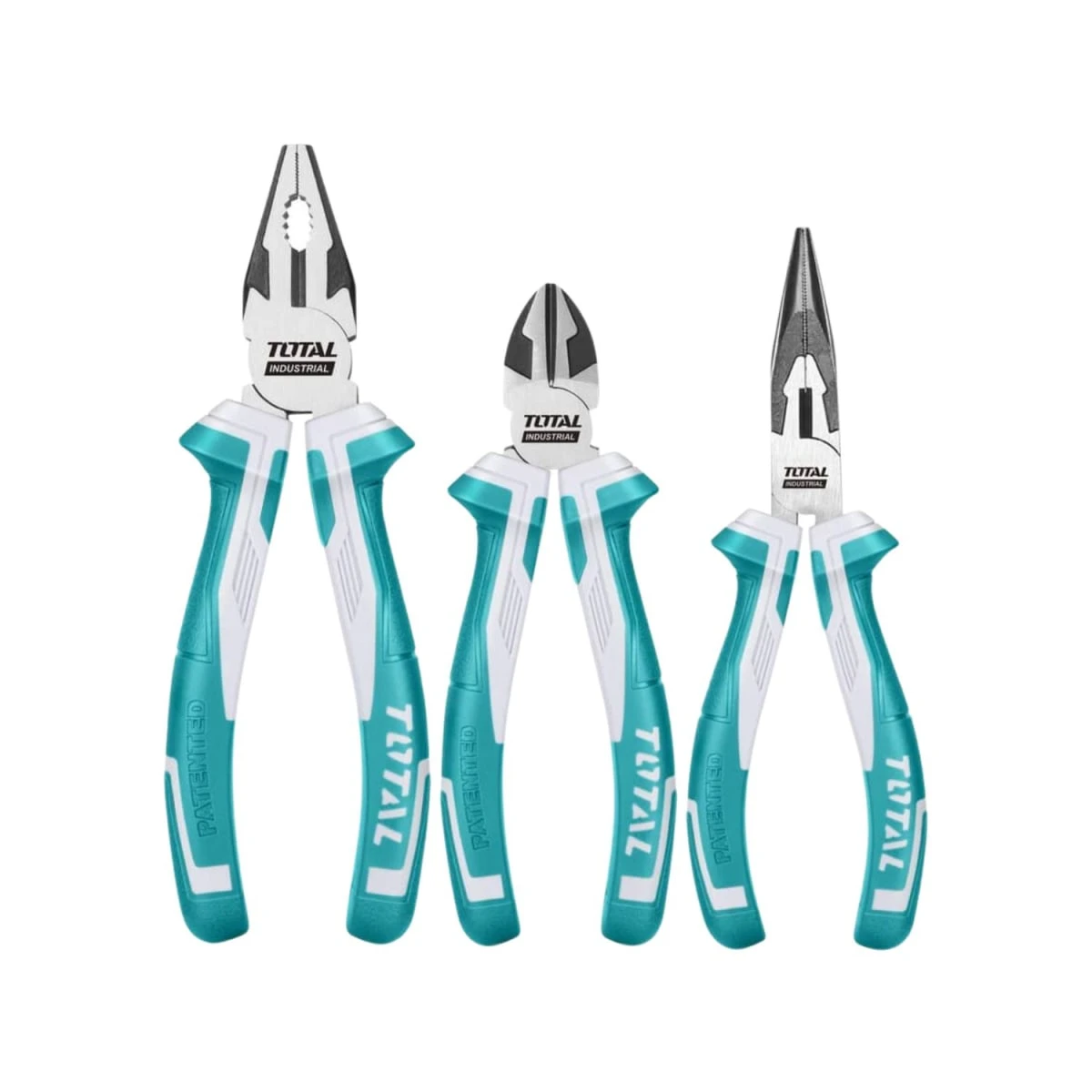 Set de 3 alicates industrial total 3
