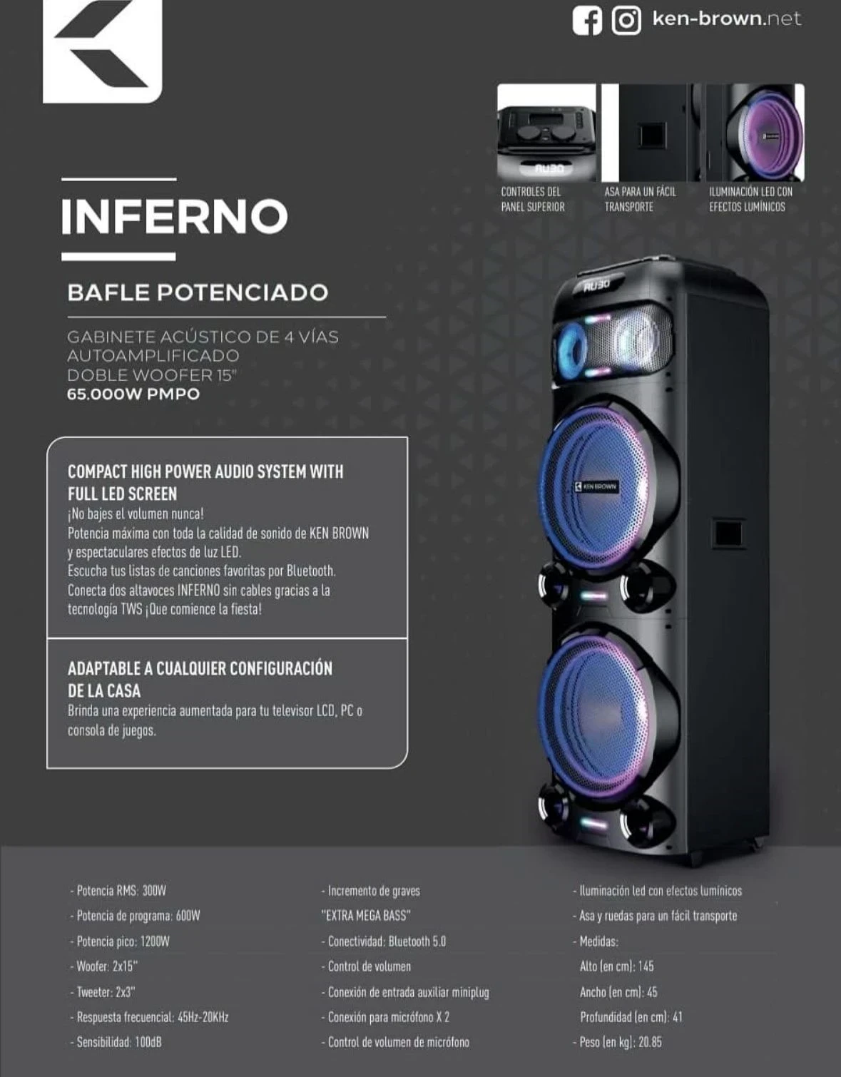 TORRE KEN BROWN INFERNO