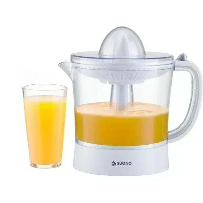 EXPRIMIDOR DE JUGOS ELÉCTRICO SUONO 1L 25W 2 CONOS 6