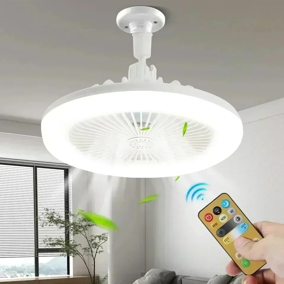 FOCO LED VENTILADOR 30W E27 3 COLORES 3K/4K/6K