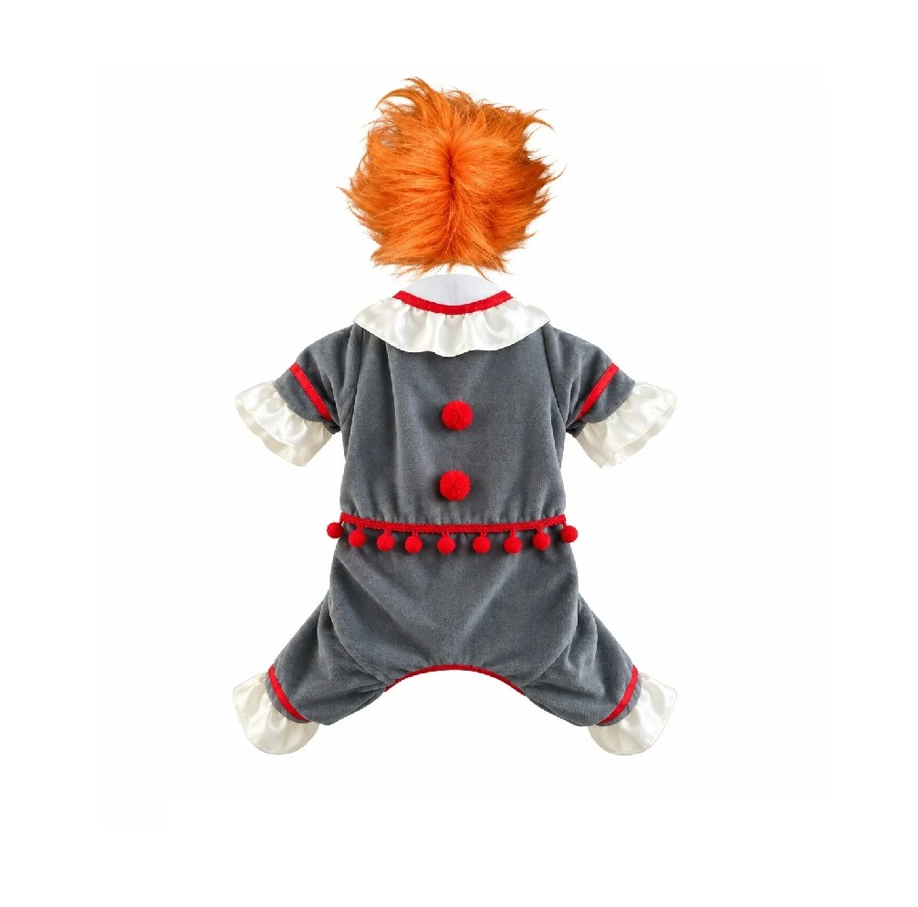 Disfraz payaso PennyWise It con peluca