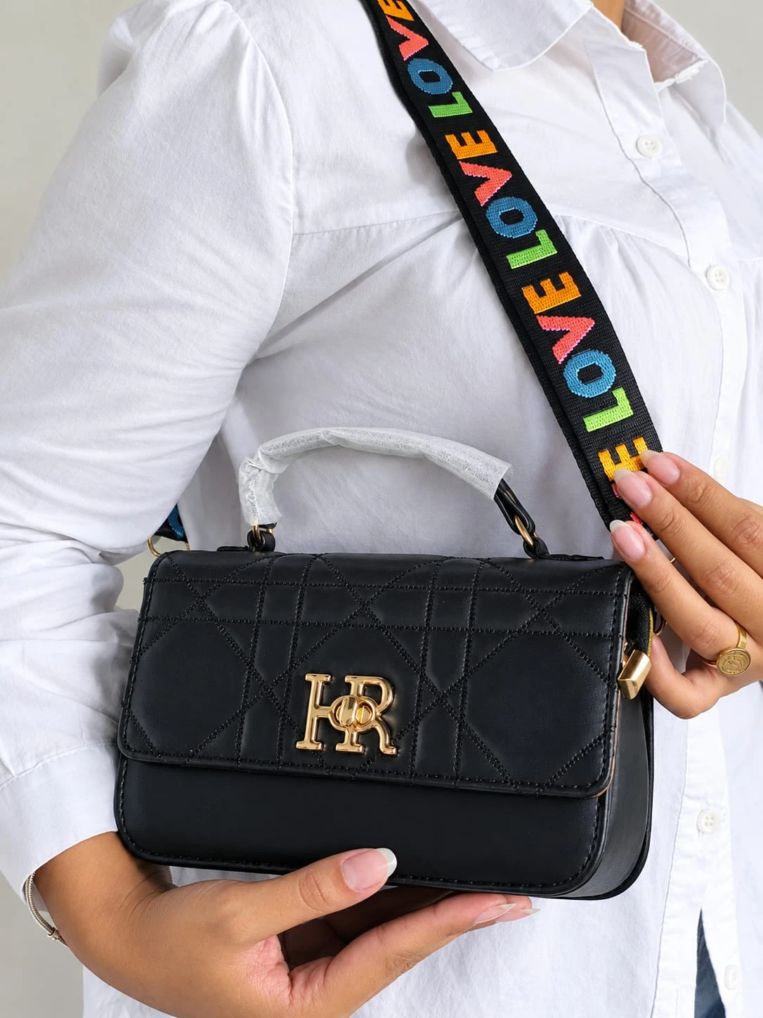 Bolso Manos Libres Negro HR 2