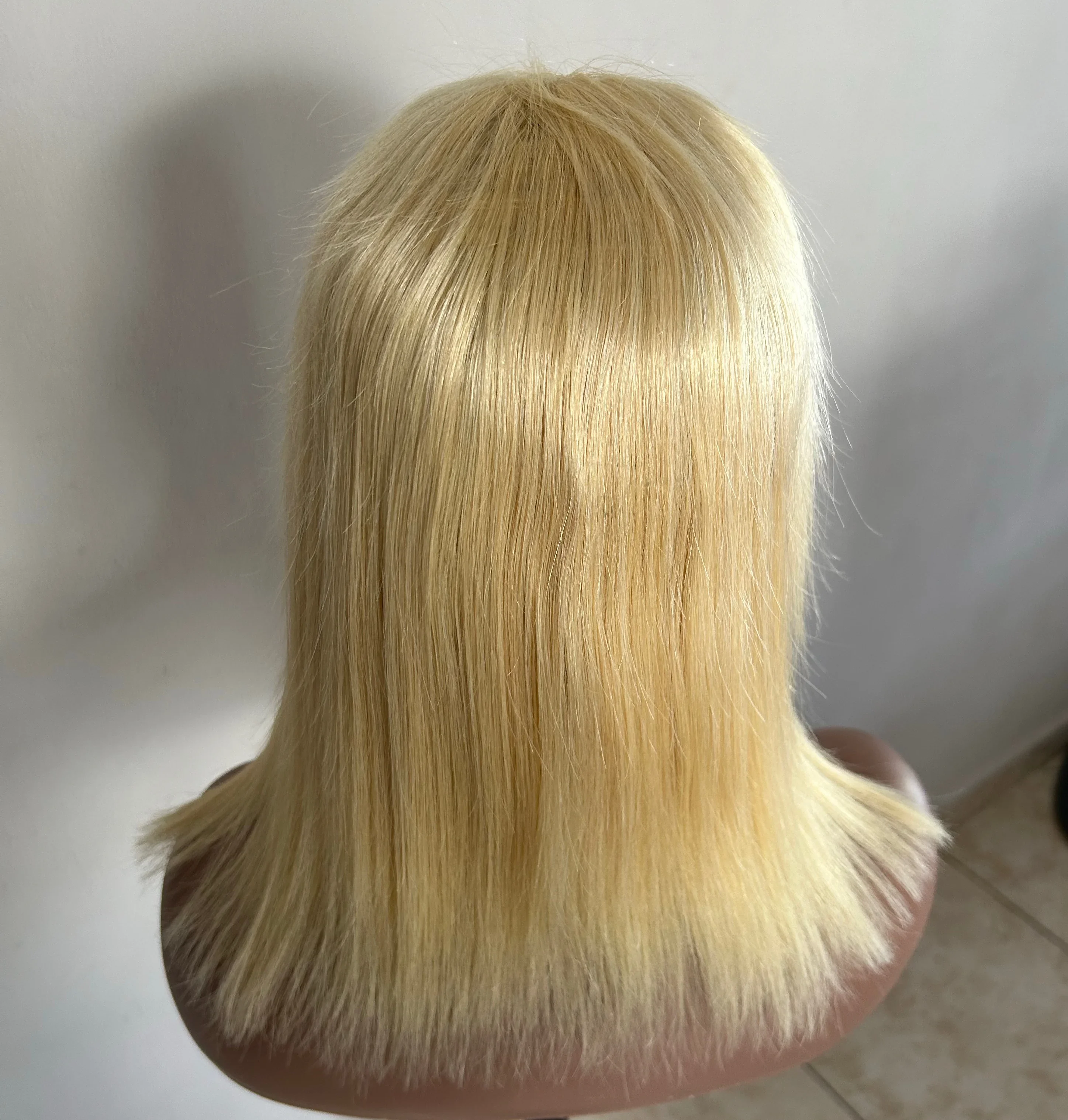 Peluca Rubia 4x4 14” 3