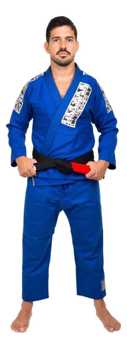 KIMONO ADULTO TRANÇADO JIU-JITSU HAGANAH  2