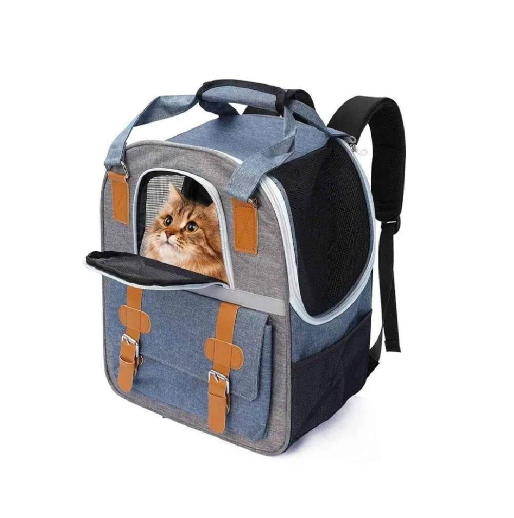 Mochila plegable para mascotas
