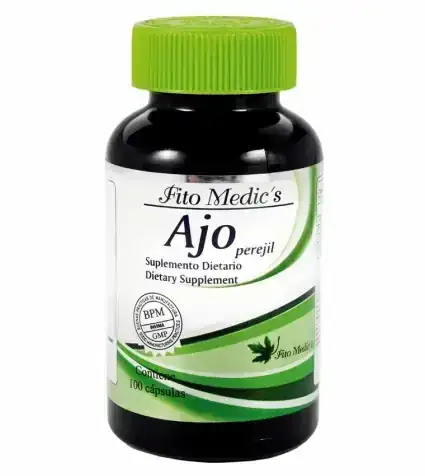 Ajo Perejil Fitomedics x 100 cápsulas 