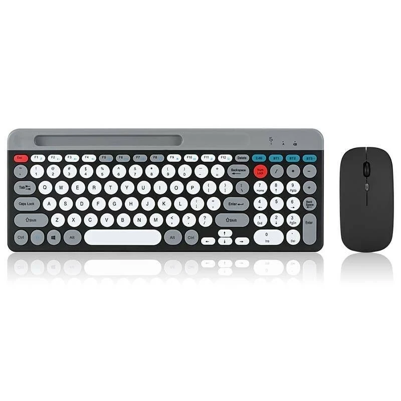COMBO INALAMBRICO RECARGABLE W+BT MODX-064 – XAEA – GRIS 2