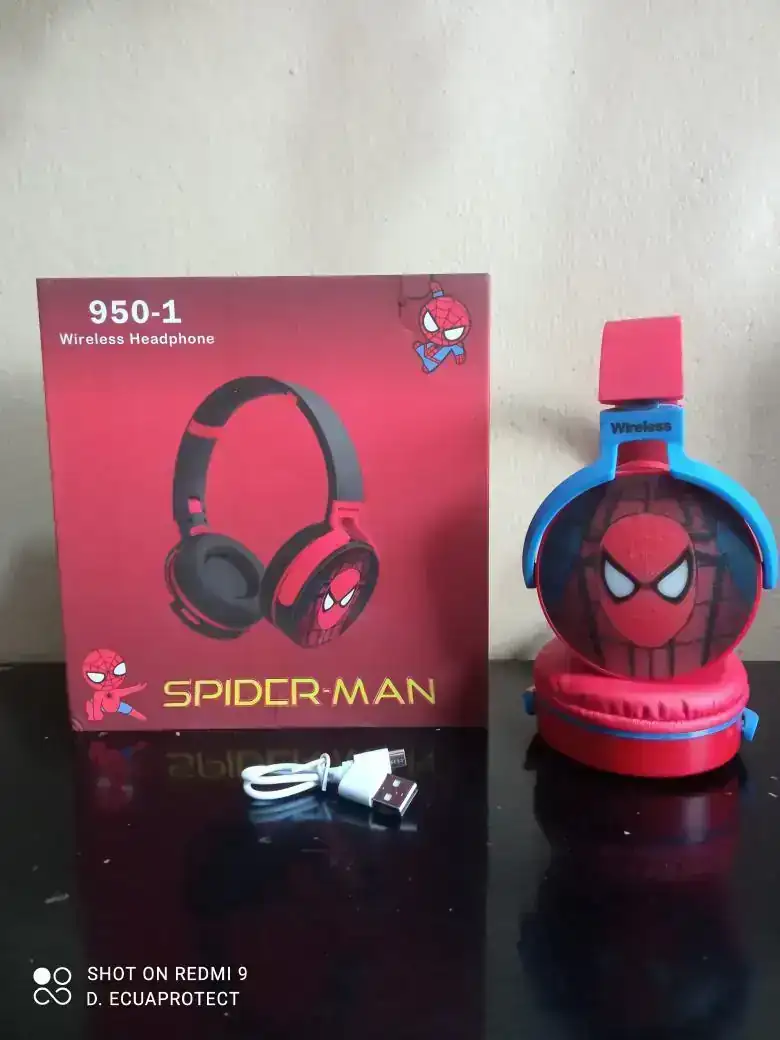 AUDIFONO INALAMBRICO SPIDERMAN 🕸️🕷️🎧