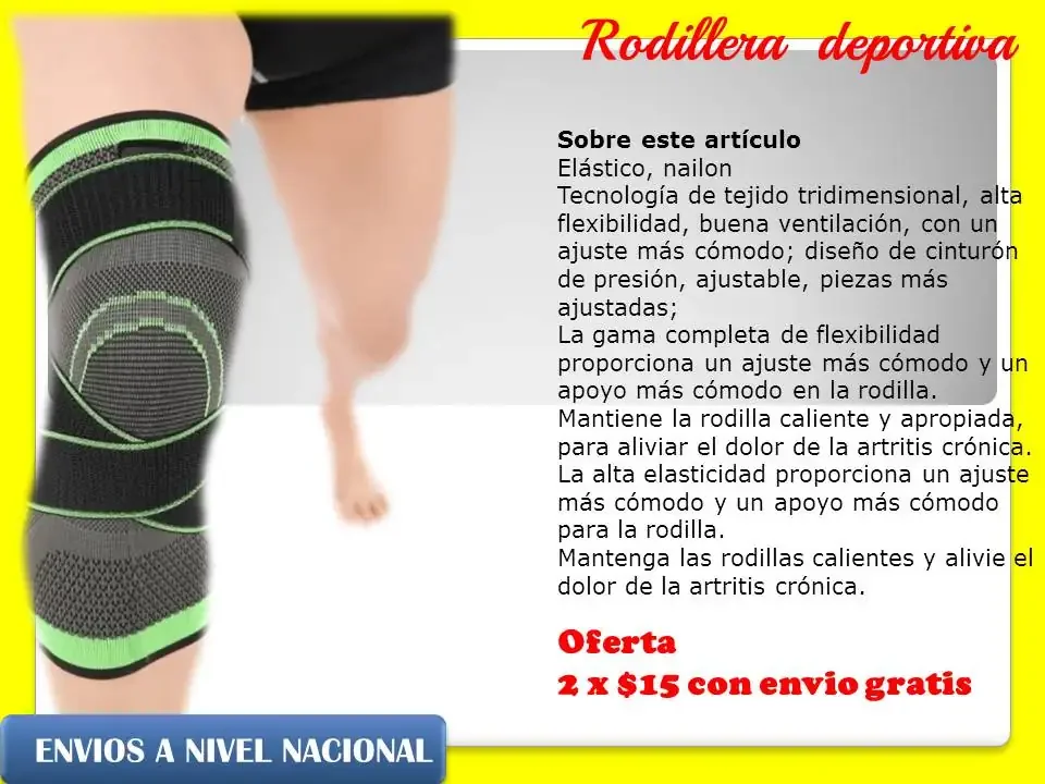 Rodillera para ejercicio 