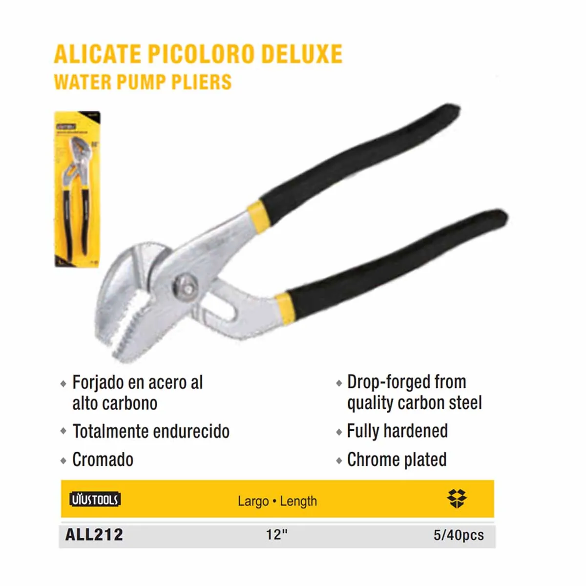 ALICATE PICO LORO UYUST 12"