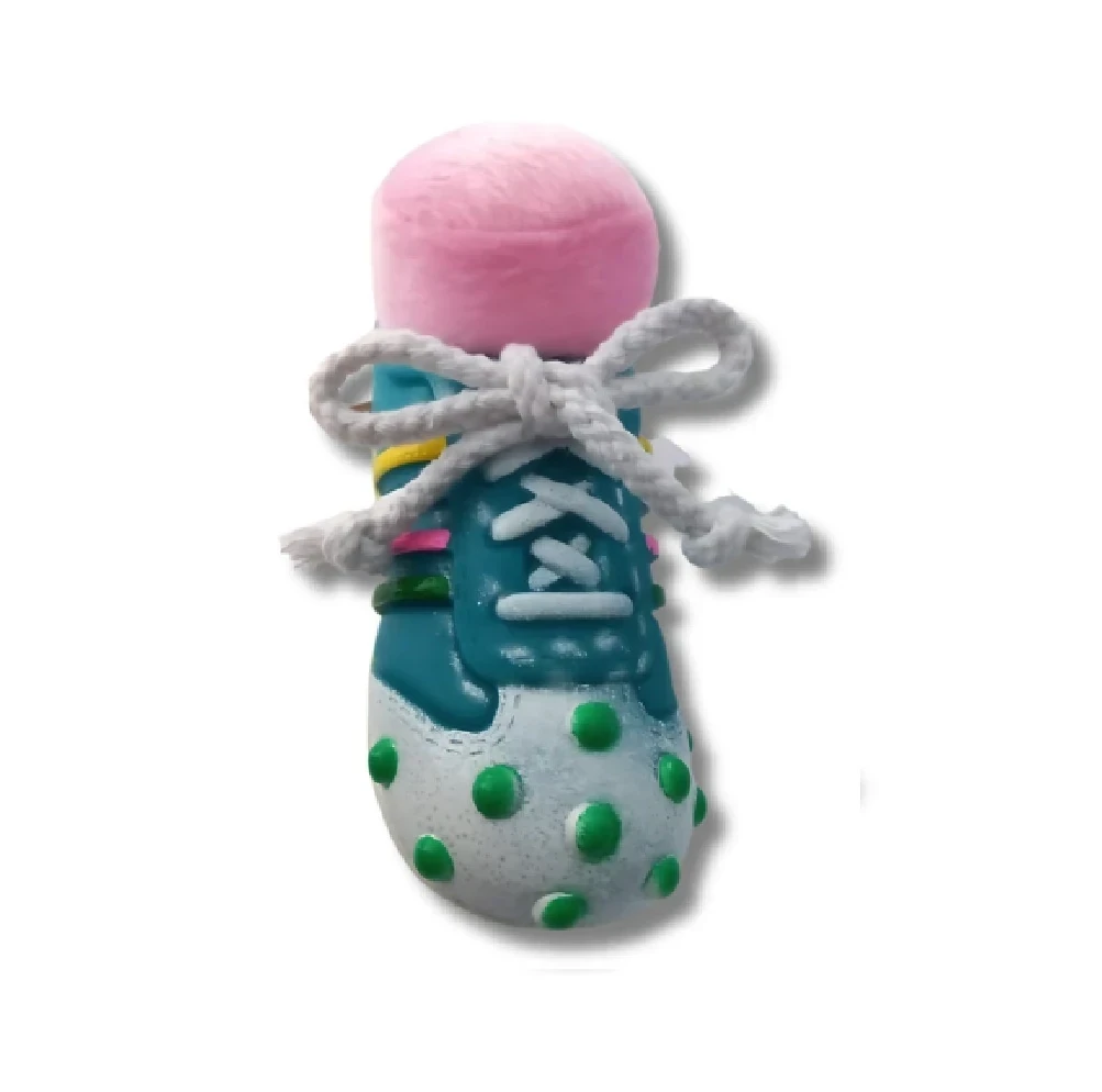 Juguete de goma zapatilla 