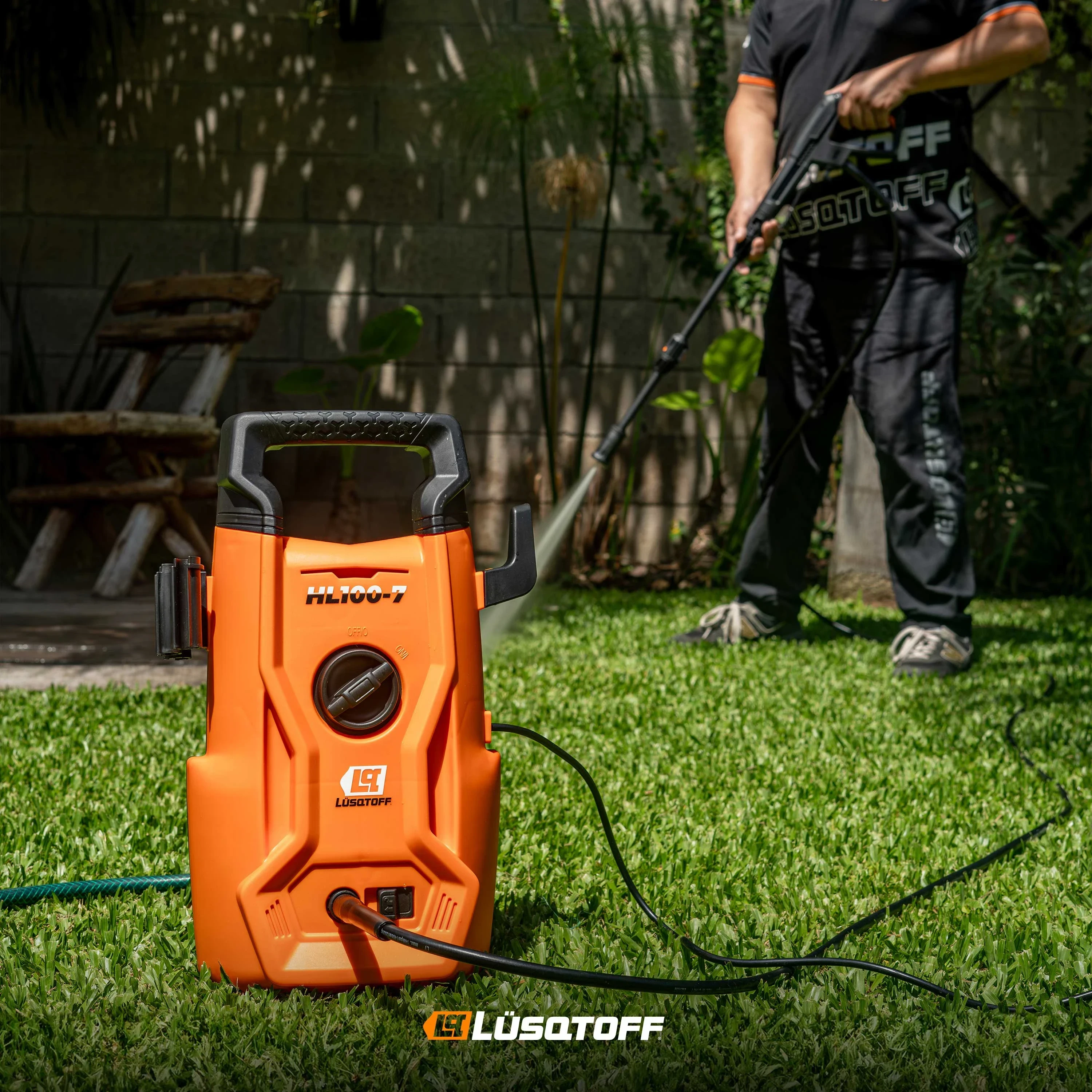 HIDROLAVADORA LUSQTOFF ALTA PRESIÓN • 1200 W