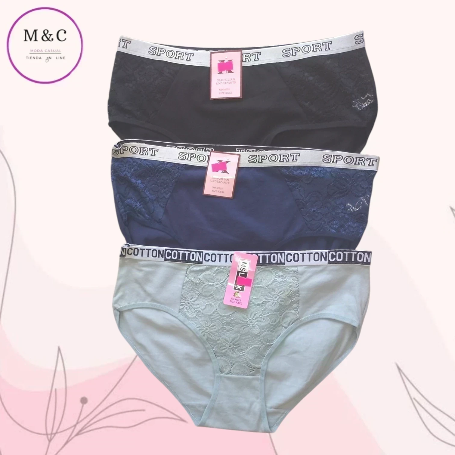 pantaleta extra grande DL50 2