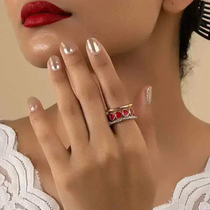 Anillo Loren Rojo REF: MB01